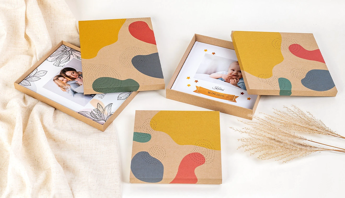 Fotoksiążki i pudełka