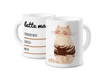 Fotokubek Latte miauchiato