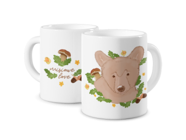 Fotokubek Leśny Miś