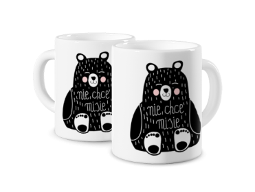 Fotokubek Nie chce misie