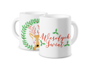 Fotokubek Świąteczny jelonek