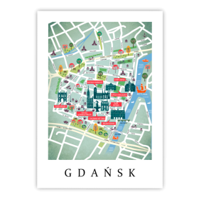 Gdańsk mapa