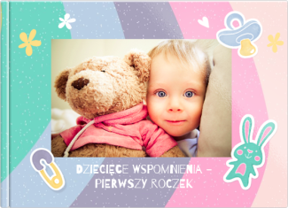 fotoksiążka Dziecięce wspomnienia - pierwszy roczek