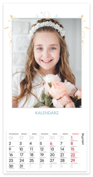 fotokalendarz W bieli
