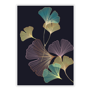 plakat Siedem listków miłorzębu